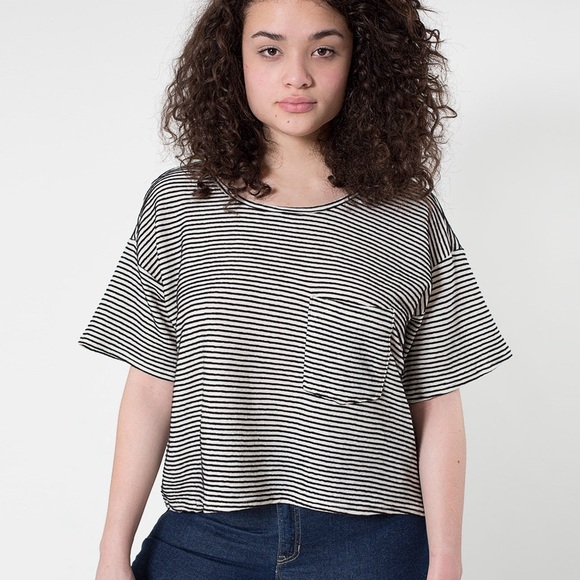 American Apparel Striped Top - Picture 2 of 7